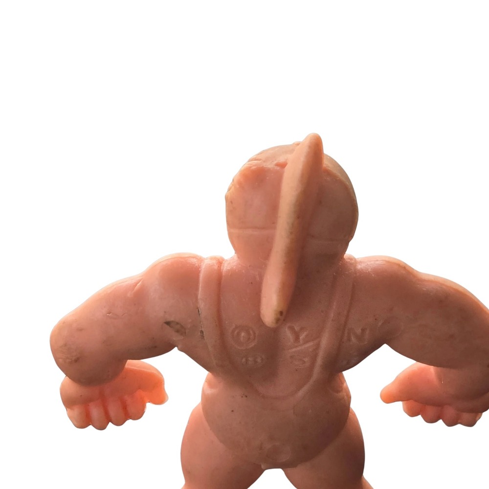 Mattel M.U.S.C.L.E. Men Kinnikuman Kinkeshi #110 Pink Rubber Figure 1980 83" - Picture 5 of 8